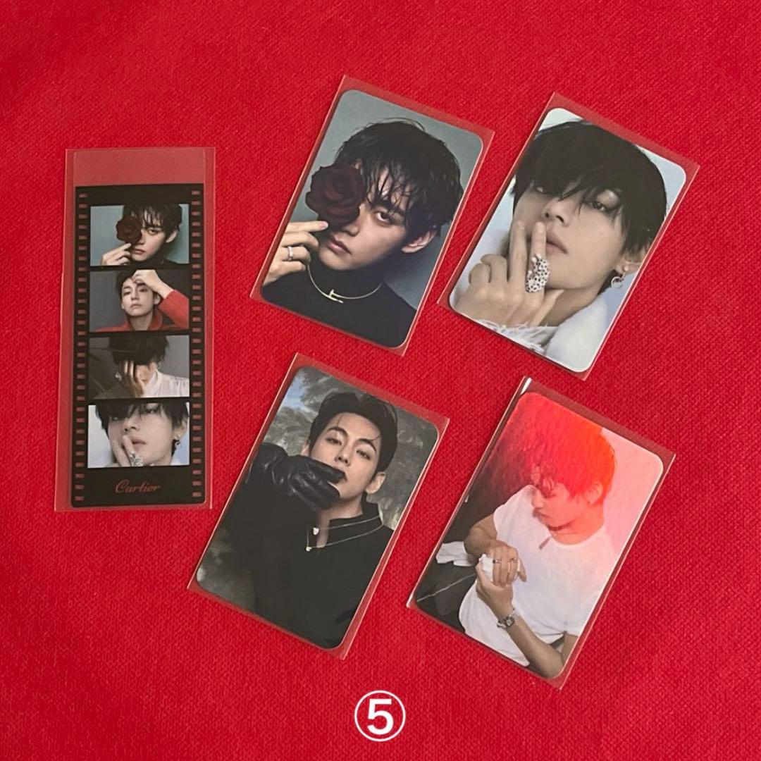 BTS ロングステッカー・ステッカー・ホログラム両面フォトカード等♡Ｖ