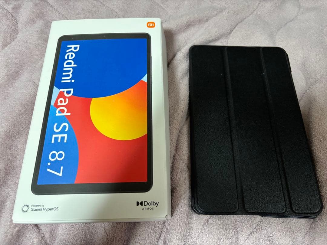 Redmi Pad SE 8.7(箱、説明書、ケーブル類)＋ケース