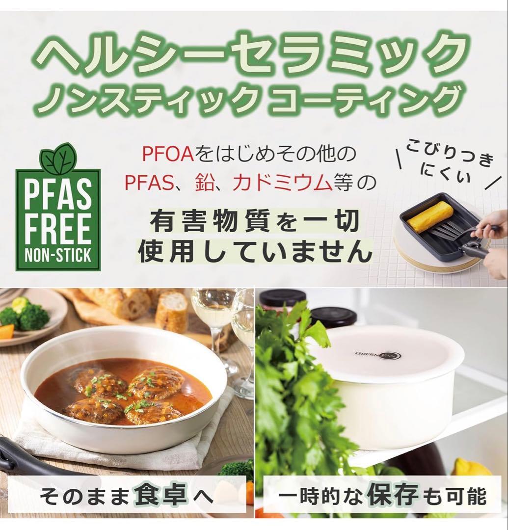 グリーンパン GREENPAN フライパン