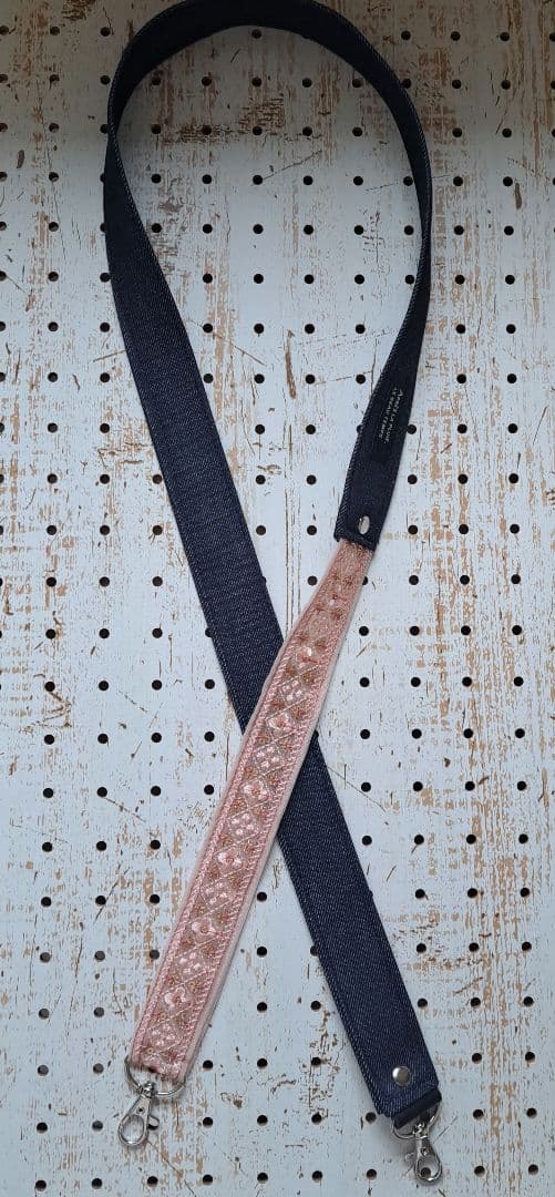 コヤンイサムチョン　ルミ　デニムリメイクトートバッグ&ショルダーストラップ