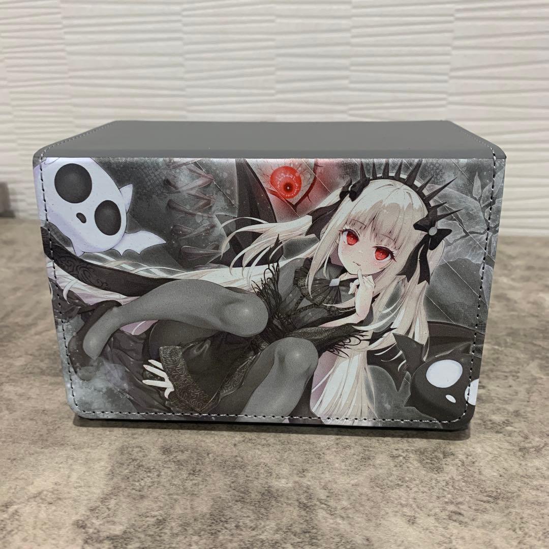 遊戯王　光なき影 合皮製デッキケース　スリーブ二点セット