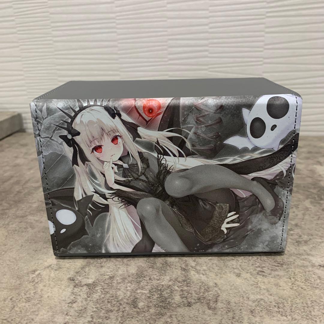 遊戯王　光なき影 合皮製デッキケース　スリーブ二点セット