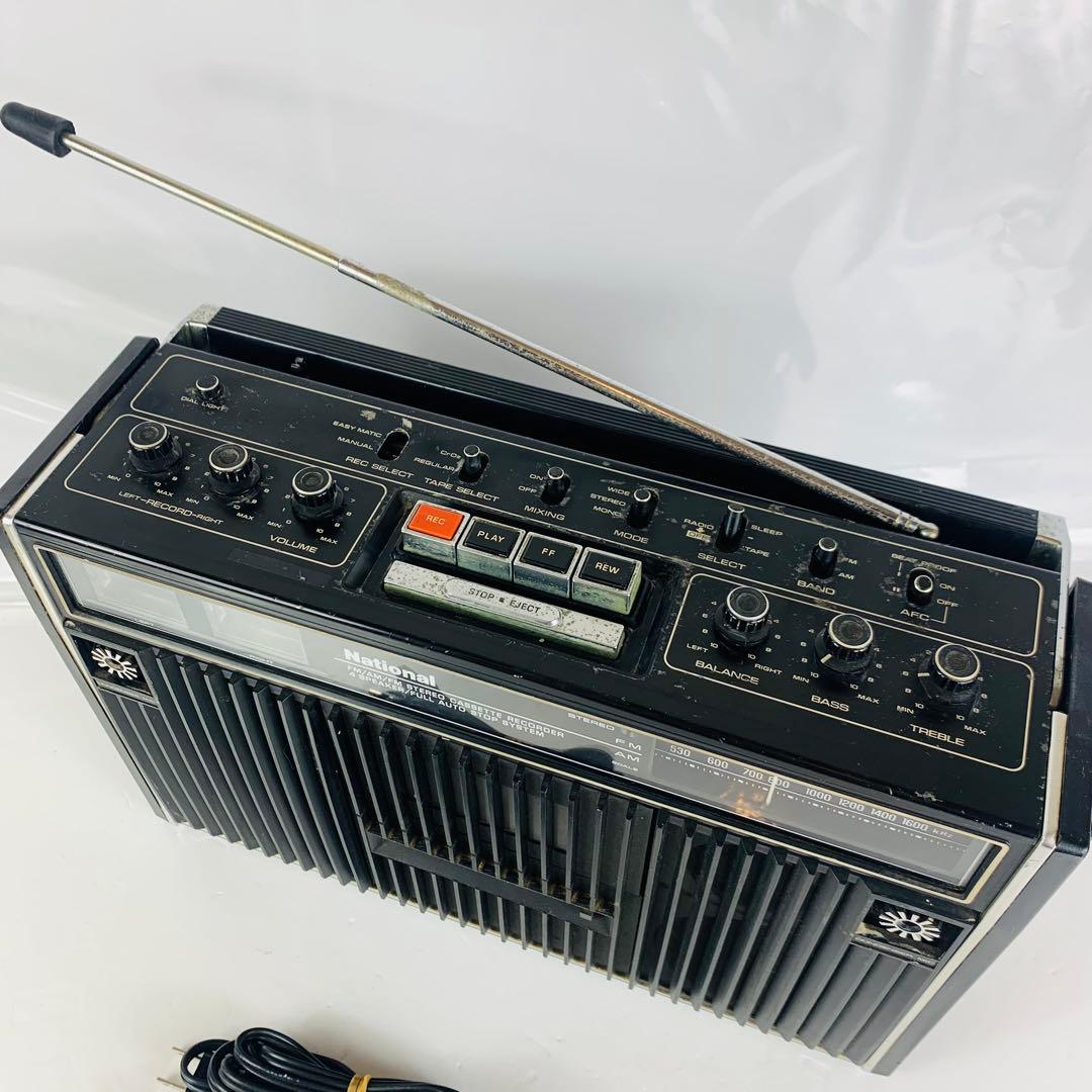 激レア National ステレオカセットレコーダー RS-457 ラジカセ