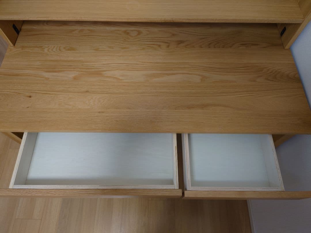 無印良品　無垢材デスク【引取希望・関西の一部地域のみお届け対応可】