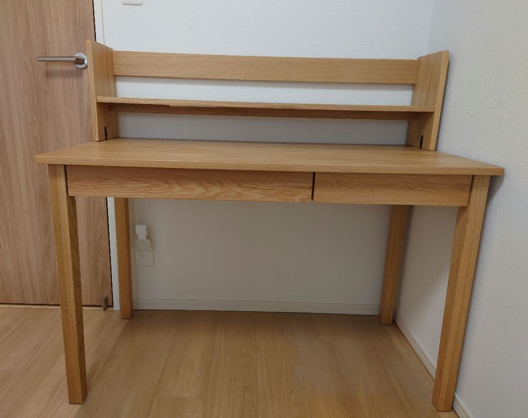 無印良品　無垢材デスク【引取希望・関西の一部地域のみお届け対応可】