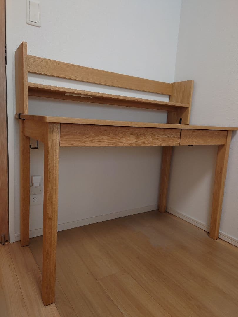 無印良品　無垢材デスク【引取希望・関西の一部地域のみお届け対応可】