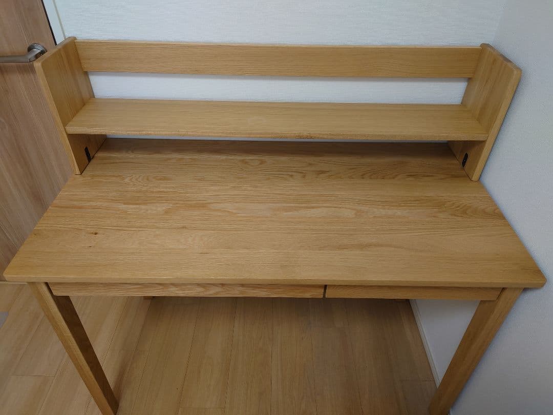 無印良品　無垢材デスク【引取希望・関西の一部地域のみお届け対応可】