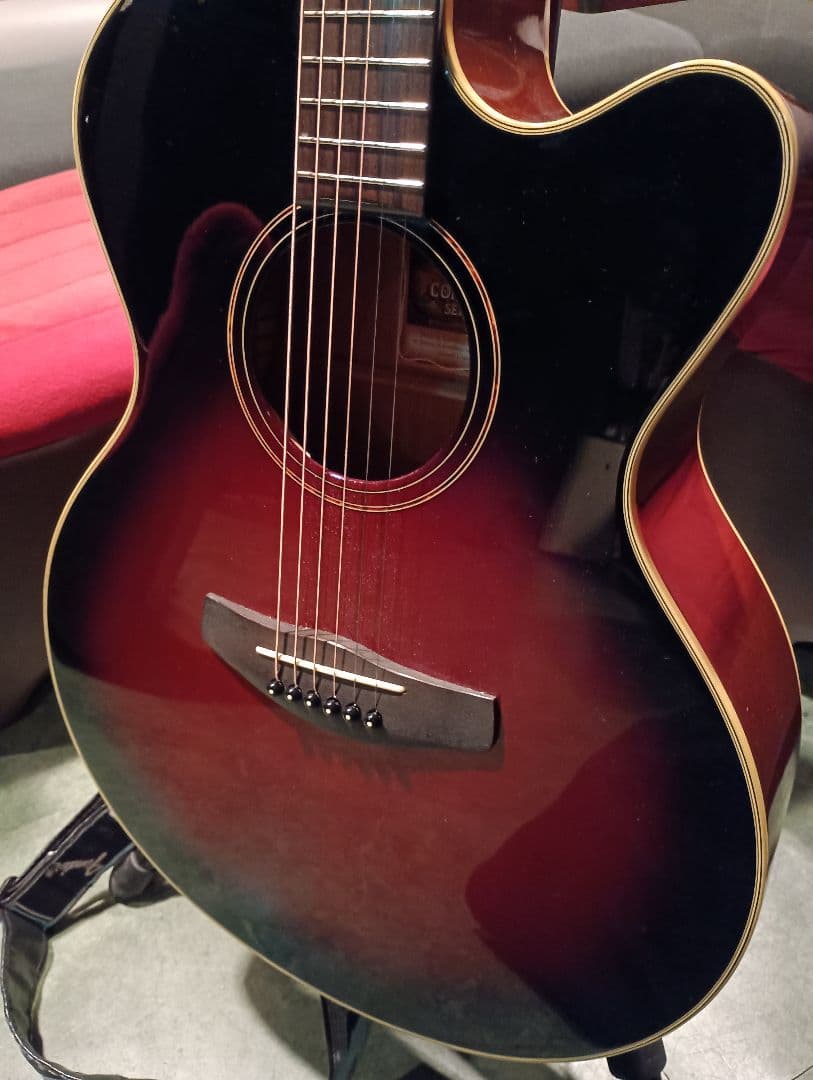 Yamaha CPX5-VSアコースティックギター バースト　美品!!