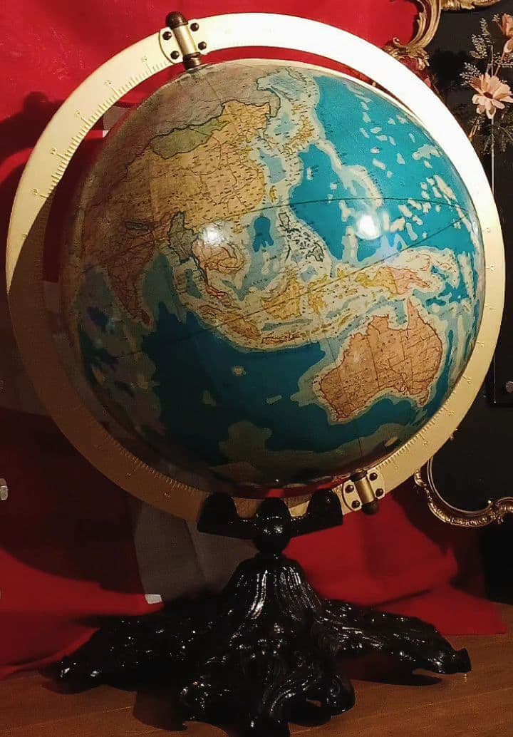 【ヴィンテージ】♤ランタン ♧ドライフラワー等 スタンドにどうぞ