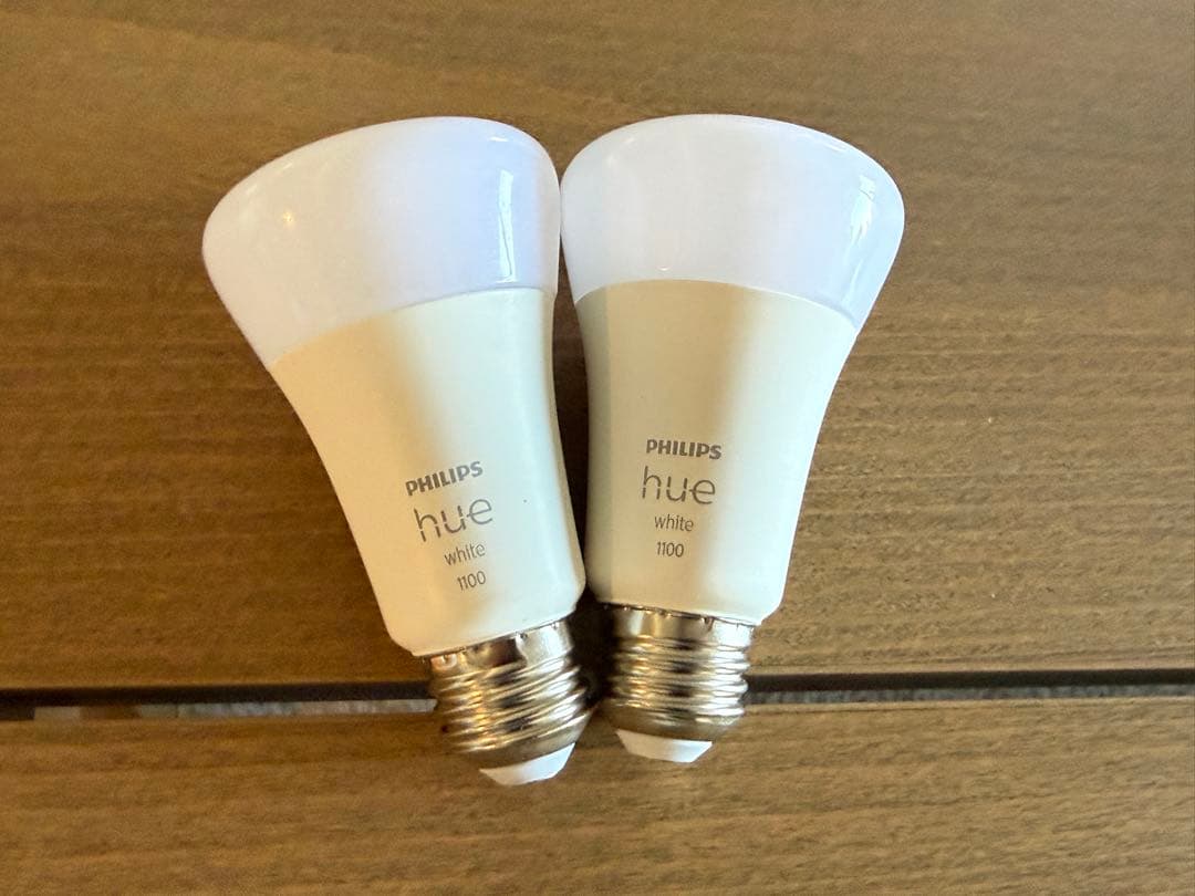 PHILIPS Hue E26 1100 ホワイト 2個