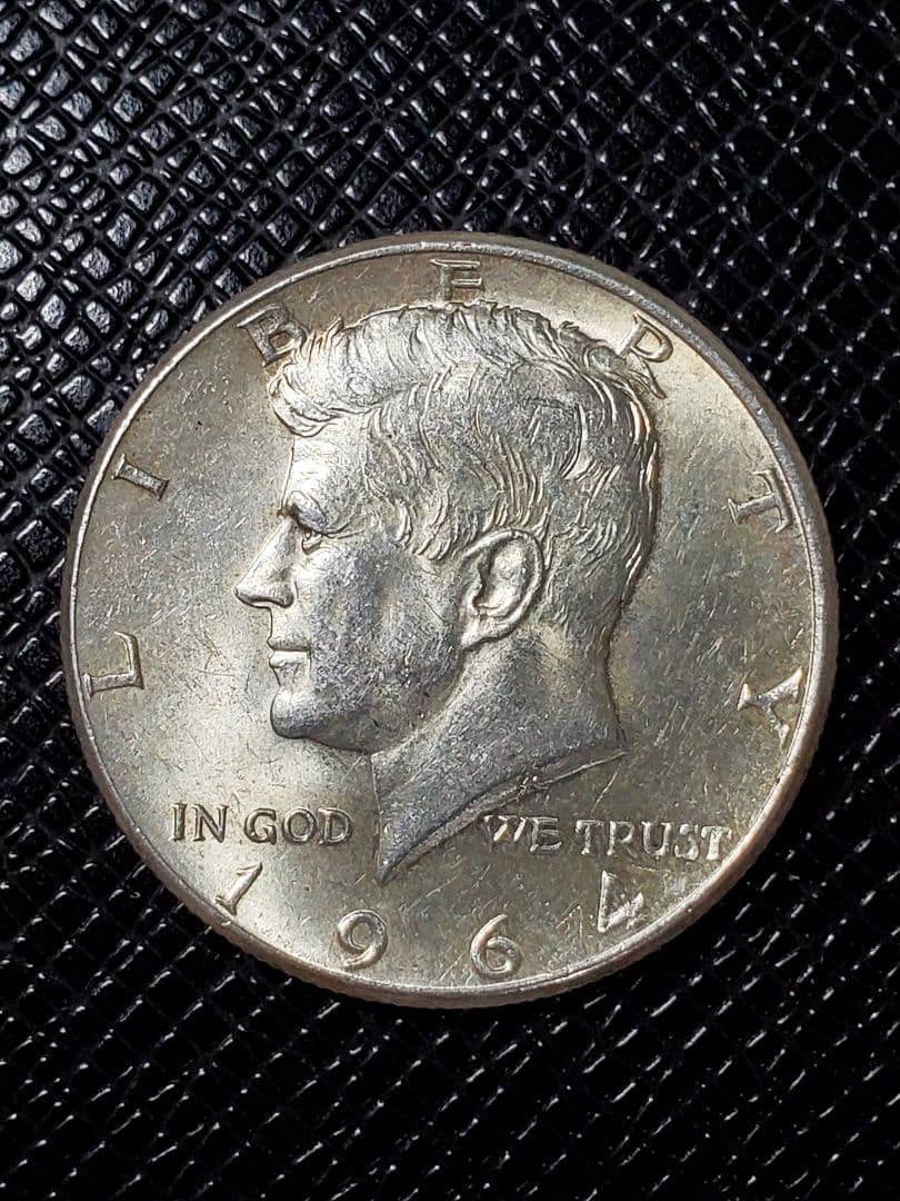 1699.　銀貨　1964年　アメリカ　ケネディ ハーフダラー