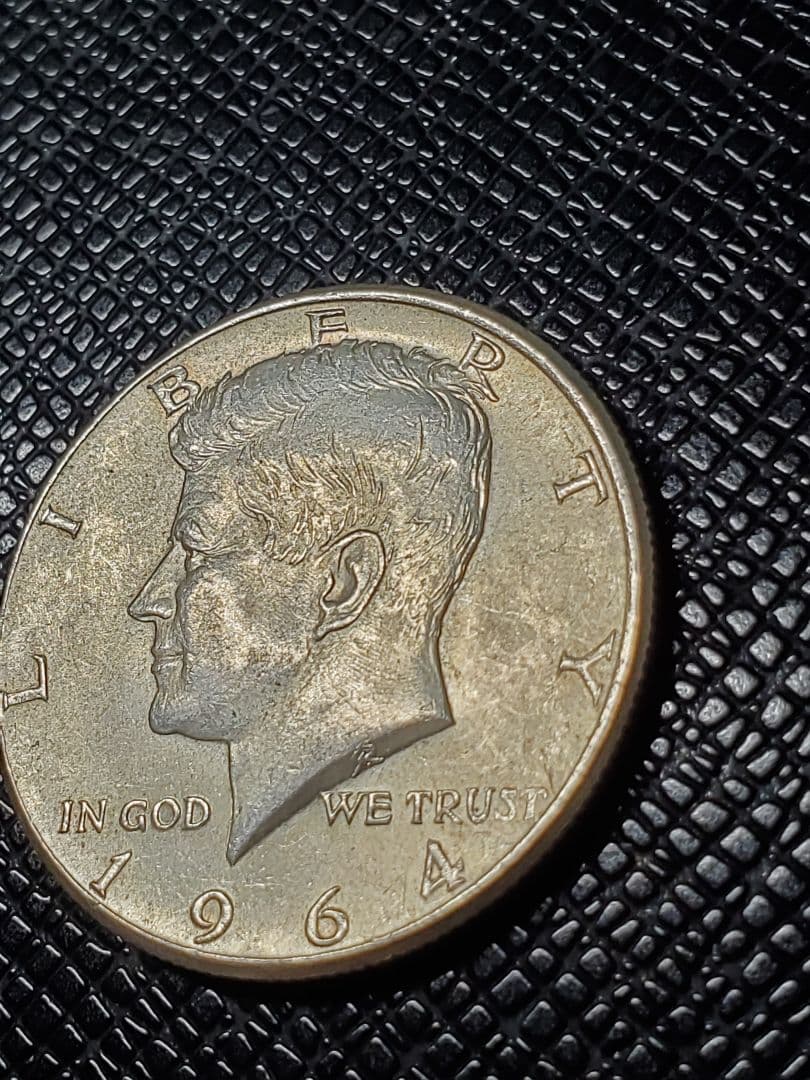 1699.　銀貨　1964年　アメリカ　ケネディ ハーフダラー