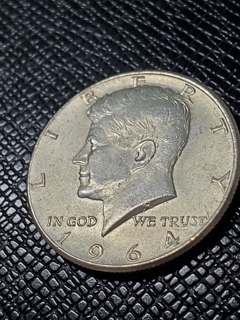 1699.　銀貨　1964年　アメリカ　ケネディ ハーフダラー