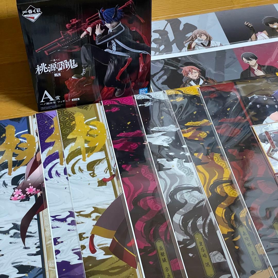 桃源暗鬼 一番くじ 一ノ瀬四季 A賞 フィギュア C賞 E賞 アクスタ ミニ色紙