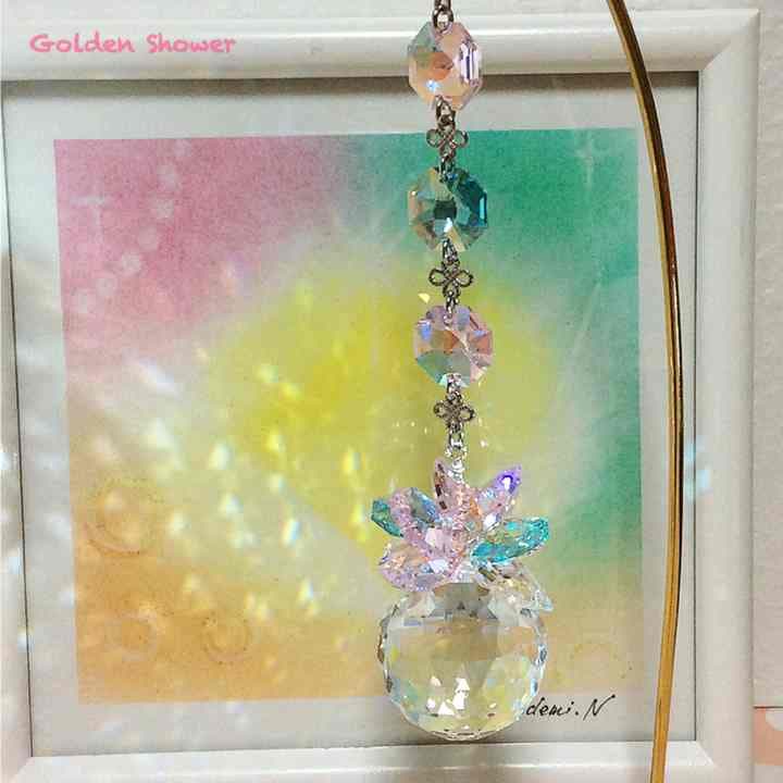 ✨桜咲く〜cherry blossoms✨スワロフスキー サンキャッチャー✨