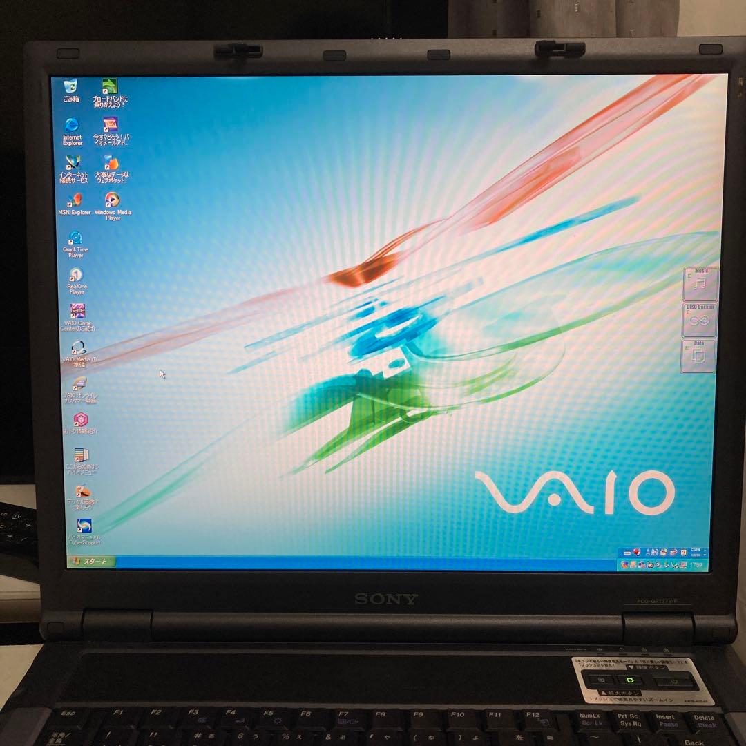 SONY VAIO PCG-GRT77V/P　ノートパソコン