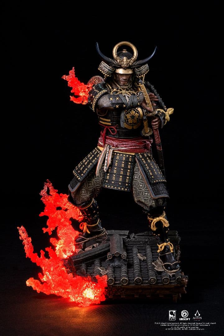 ピュアアーツ アサシンクリードシャドウズ 奈緒江＆弥助 1/8スケール PVC