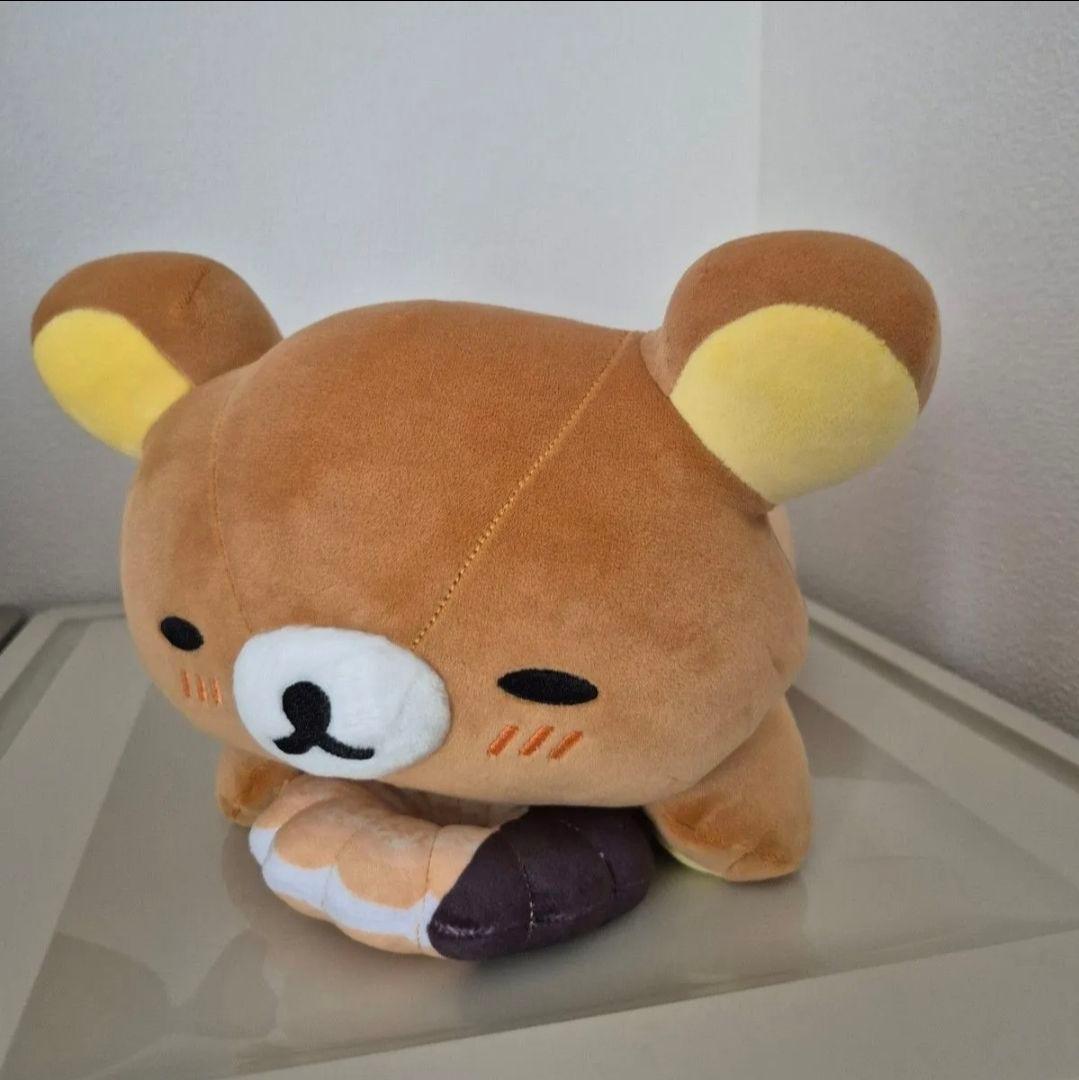 ミスド×リラックマ　まくまくクッション　リラックマ　ドーナツ
