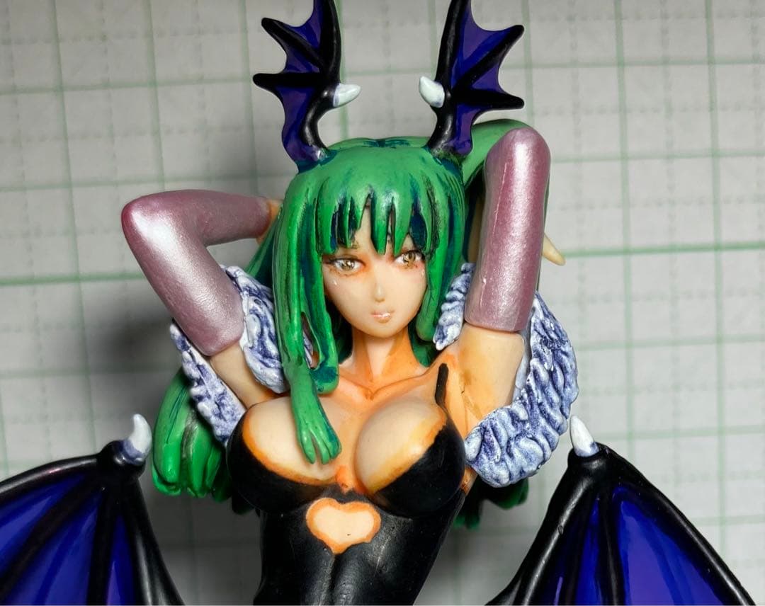 モリガン フィギュア ヴァンパイア ユージン リペイント 美少女 格ゲー