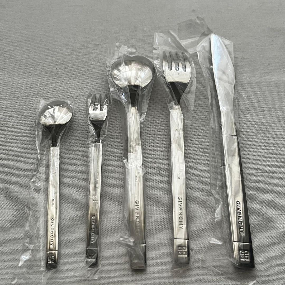 未使用品 GIVENCHY ジバンシイ ジバンシー カトラリー 25本