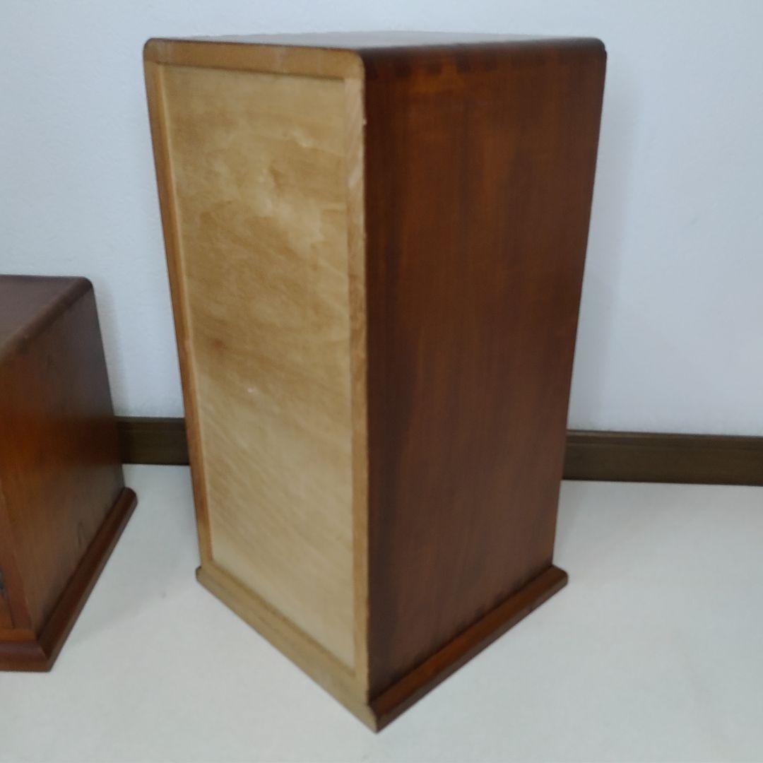 組継ぎ技法が美しい！ 縦型 木製小物入れ 小引き出し チェスト 送料無料