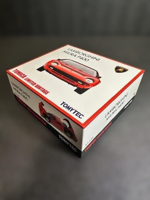 【未開封・TOMYTEC】TLV ランボルギーニ ミウラ P400（朱）