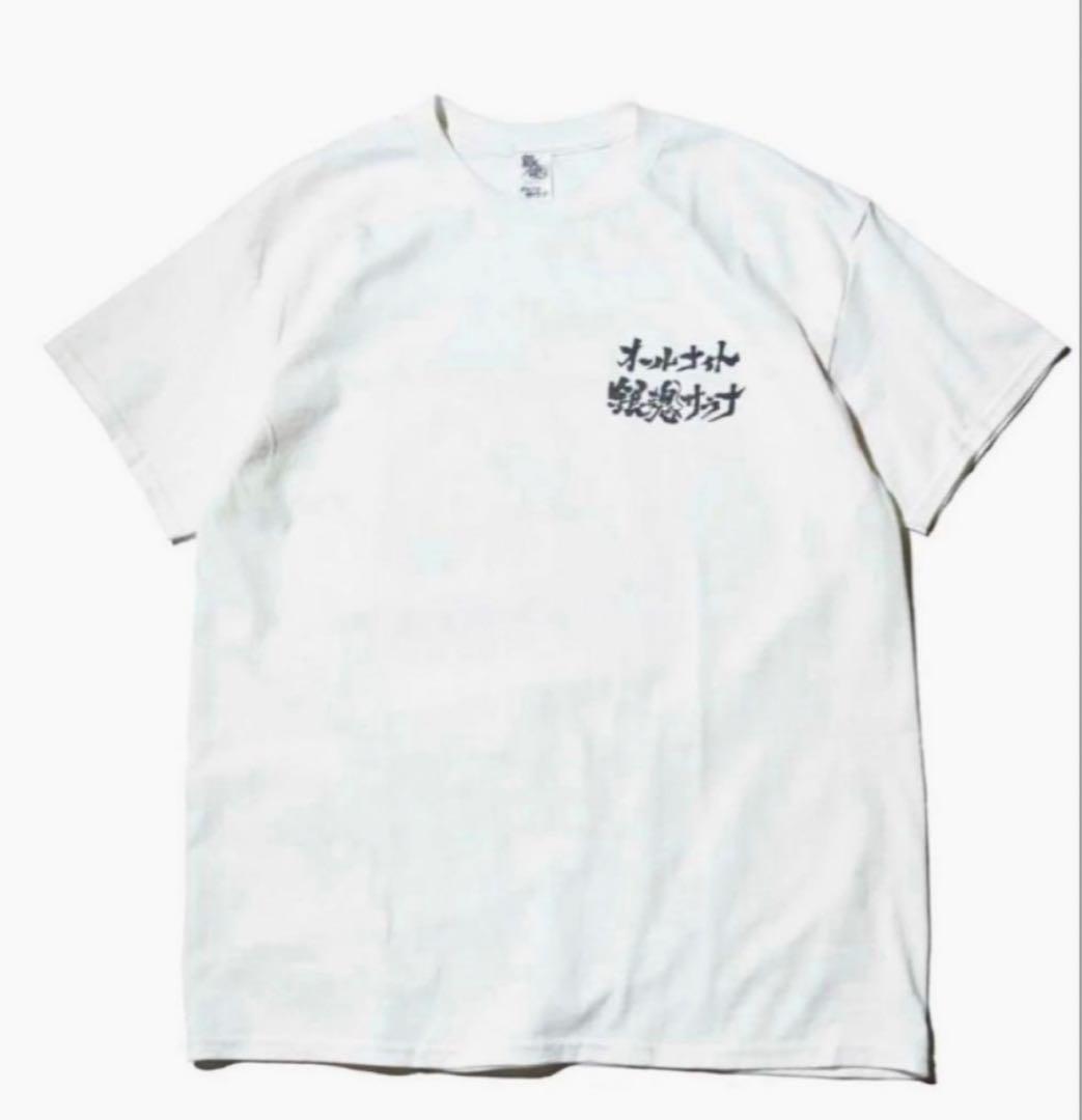 【タグ付き】銀魂✕オールナイトサウナ 蒸し風呂Tシャツ【受注商品】未使用未開封