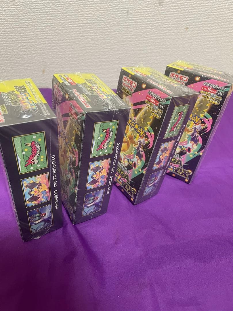 ポケモンカード　MEGAドリームex 4BOX