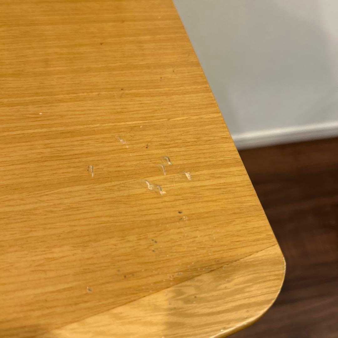 カリモク 木製 学習机 書斎机 勉強机 事務机文机 システムデスク ビンテージ