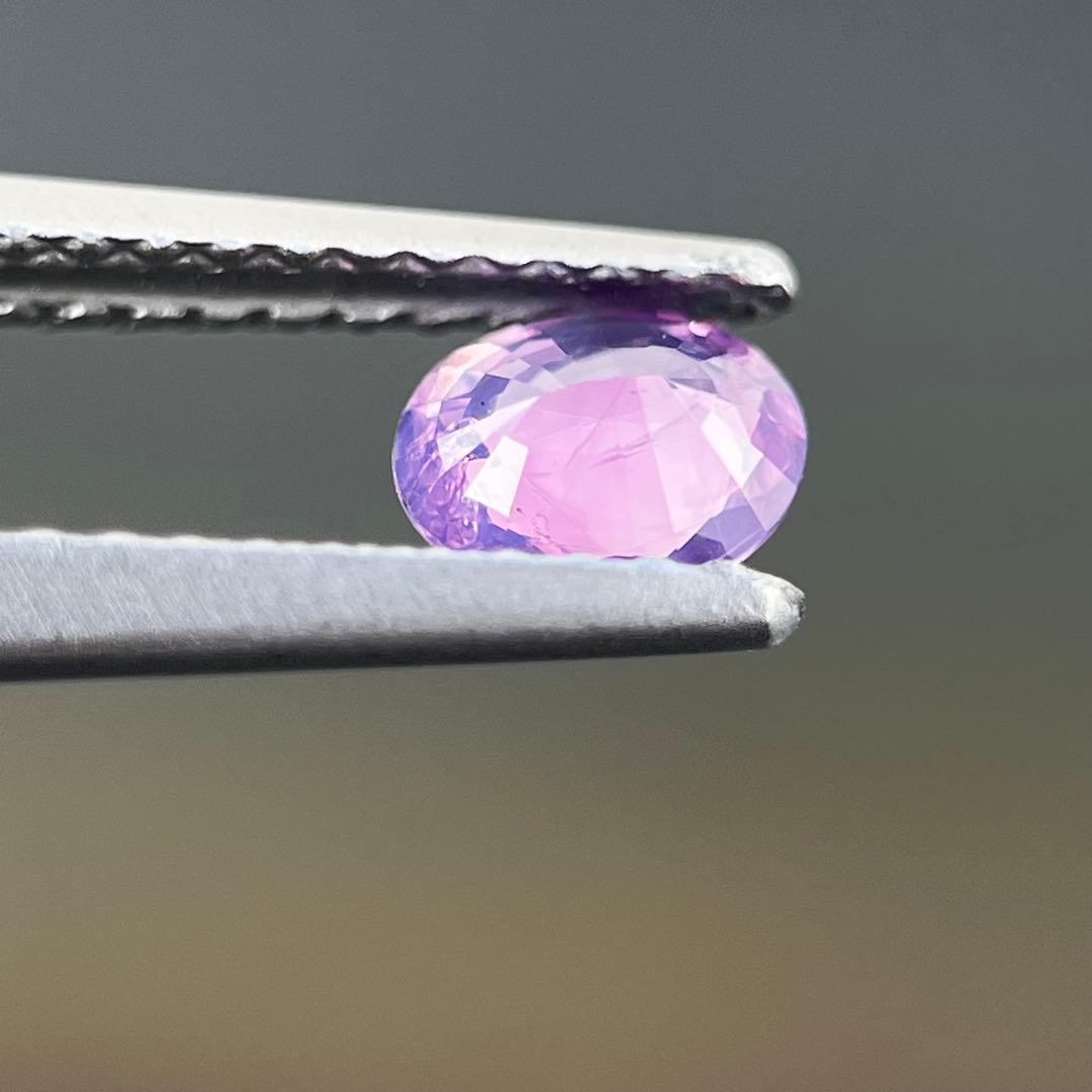 スリランカ産非加熱天然パープリッシュピンクサファイア