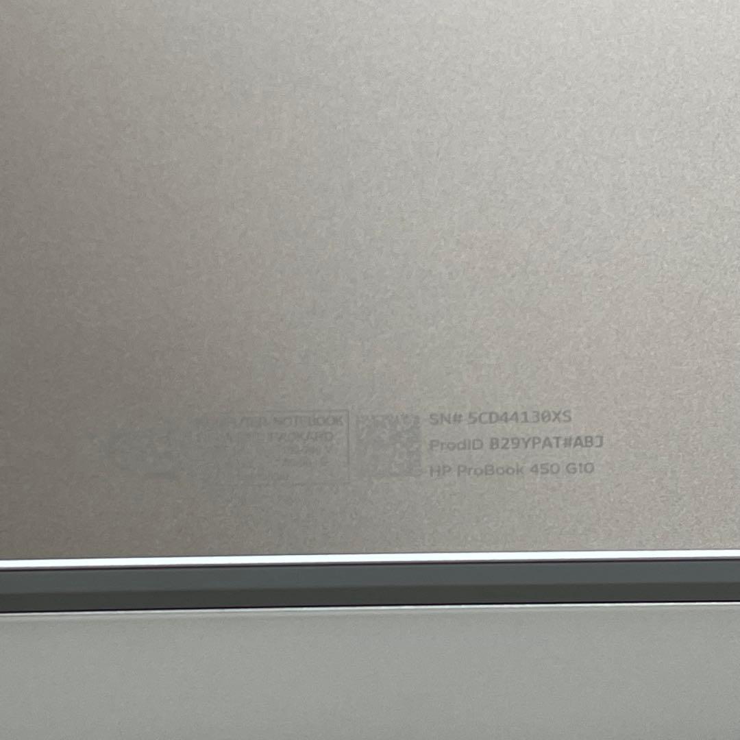 #364 HP ProBook 450 G10 i5-1334U OFFice付