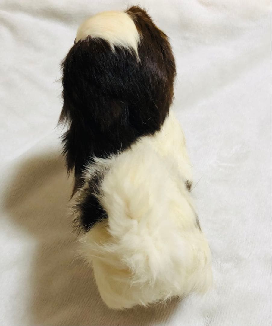 犬　チン　ラビットファー　リアルファー　KOBAYASHIぬいぐるみ　ぬいぐるみ