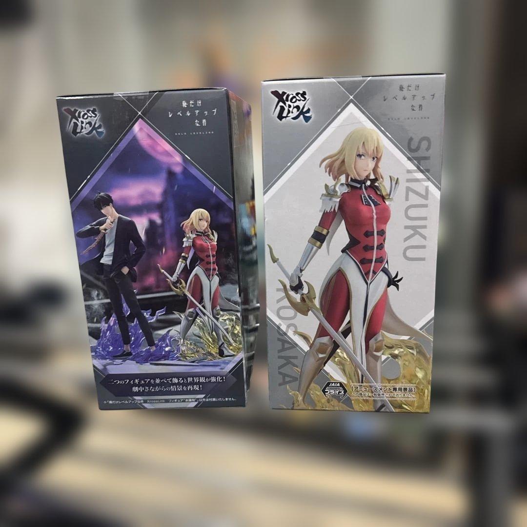 『俺だけレベルアップな件』XrossLinkフィギュア “水篠旬” “向坂雫×2