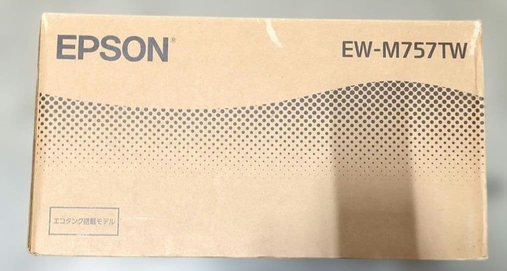ジャンク　EW-M757TW　A4カラーインクジェット複合機 4.3型