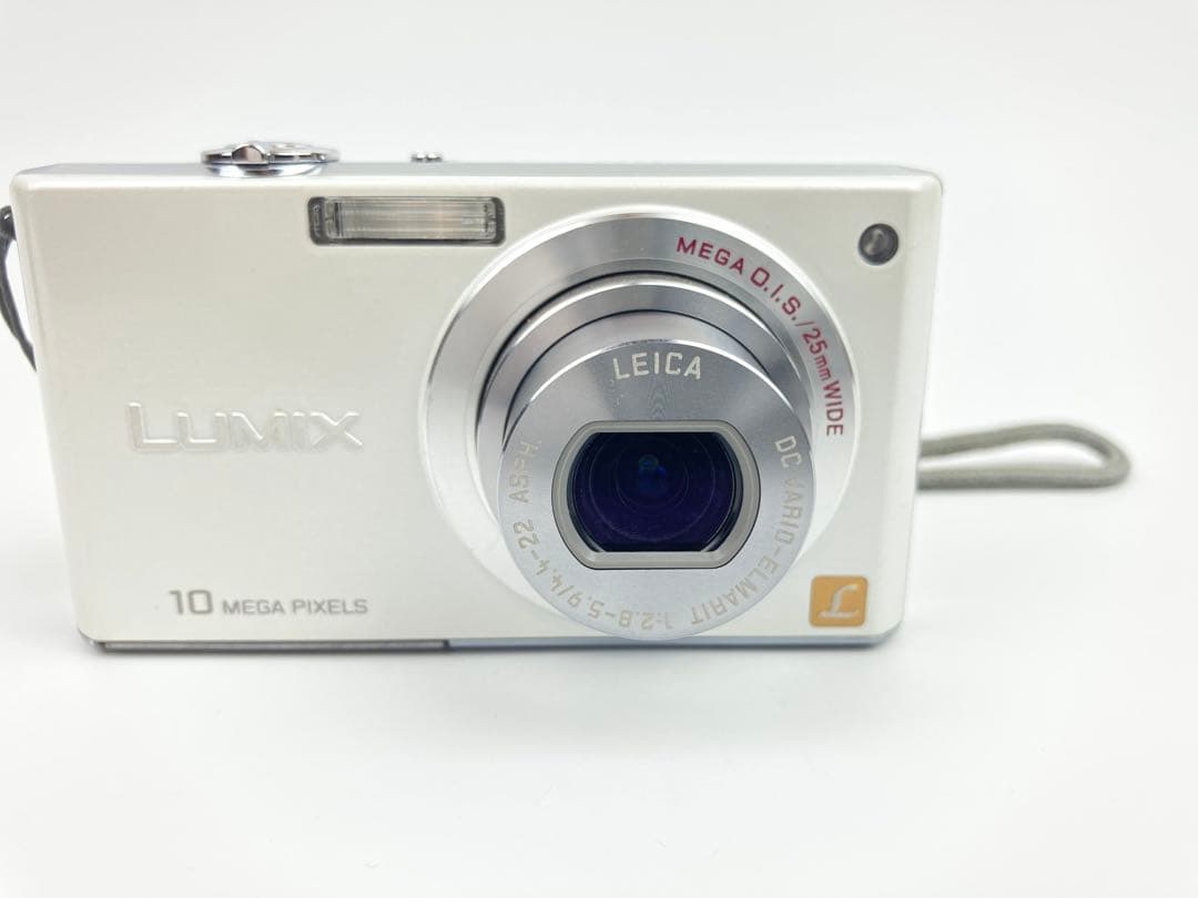 【極美品】Panasonic LUMIX DMC-FX37 シェルホワイト
