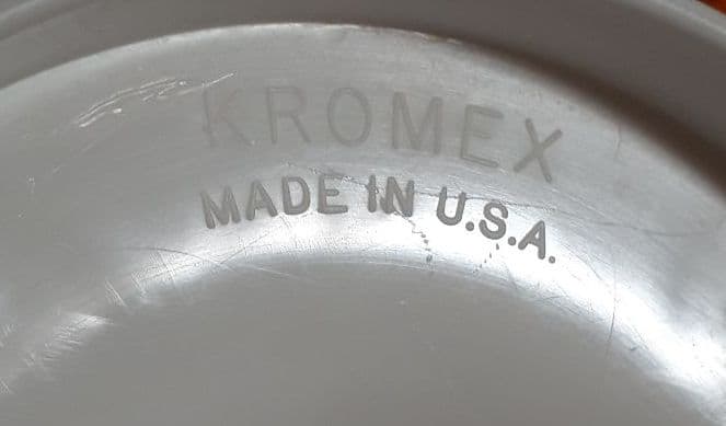 1960年代 米国 ミッドセンチュリー クロメックス社製キャニスター２つセット