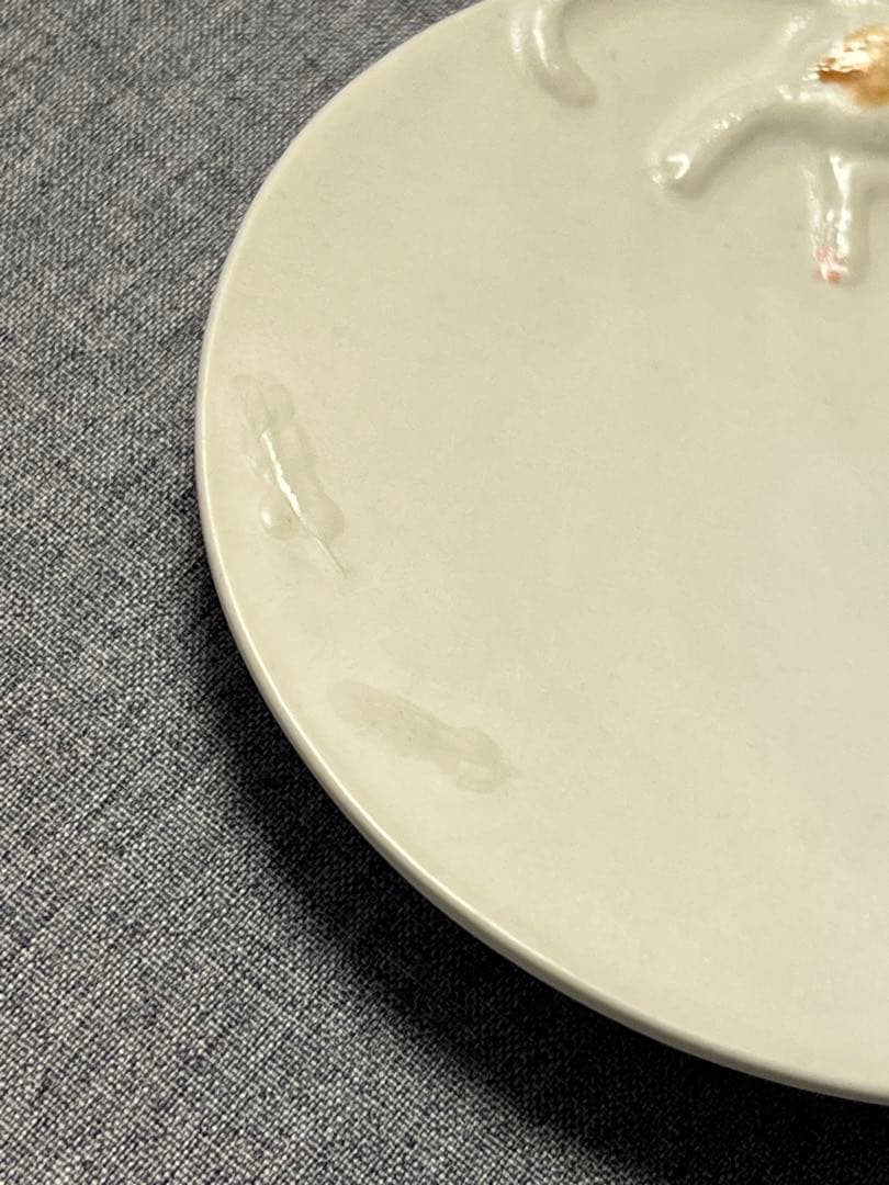 うつわやみたすさんの三毛猫　小皿