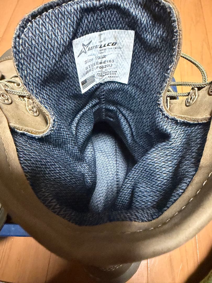 WELLCO 米海兵隊実物 Vibram EGA刻印