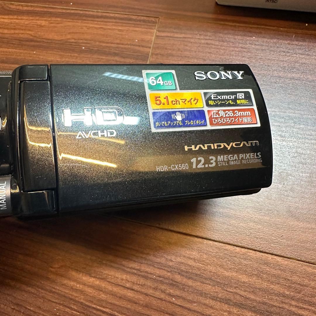 SONY HDR-CX560V ビデオカメラ 2033