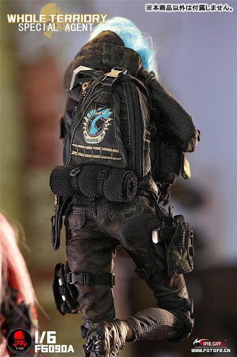 1/6女性エージェントコスチューム & アクセサリーセット A（FG-090A）