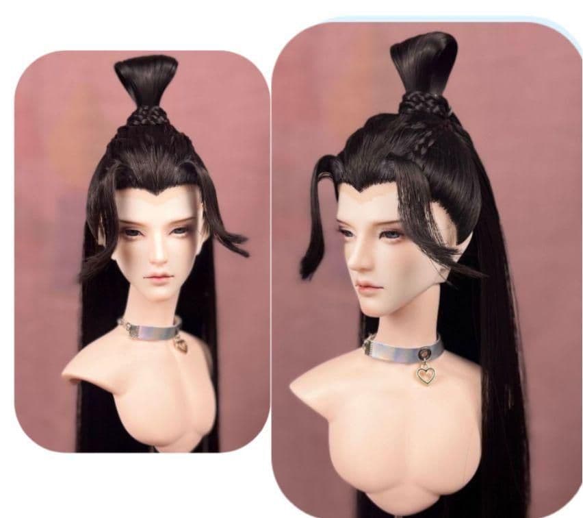 DM06 BJD 1/3 人形 ドール　用ウィッグ カツラ 耐熱 ハンドメイ