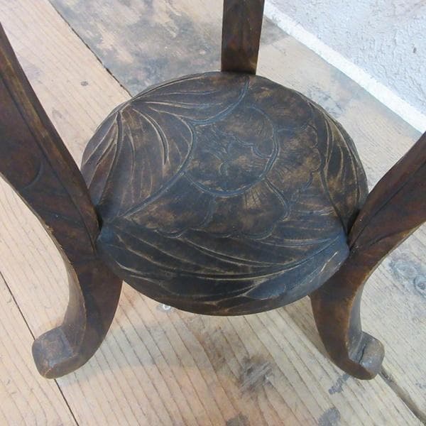 イギリス アンティーク 家具 プランツスタンド 花台 飾り棚 英国 6636c
