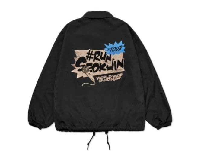 BTS✶JIN✶RUNSEOKJIN Coach Jacket Lサイズ
