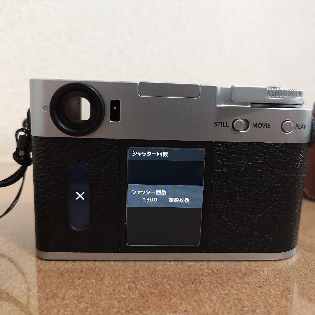 Fujifilm X half シルバー アクセサリー付き