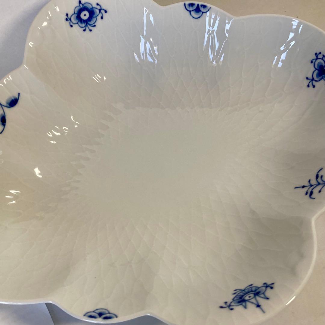 ロイヤルコペンハーゲン ブルーパルメッテ フラワーボウル 箱付 未使用