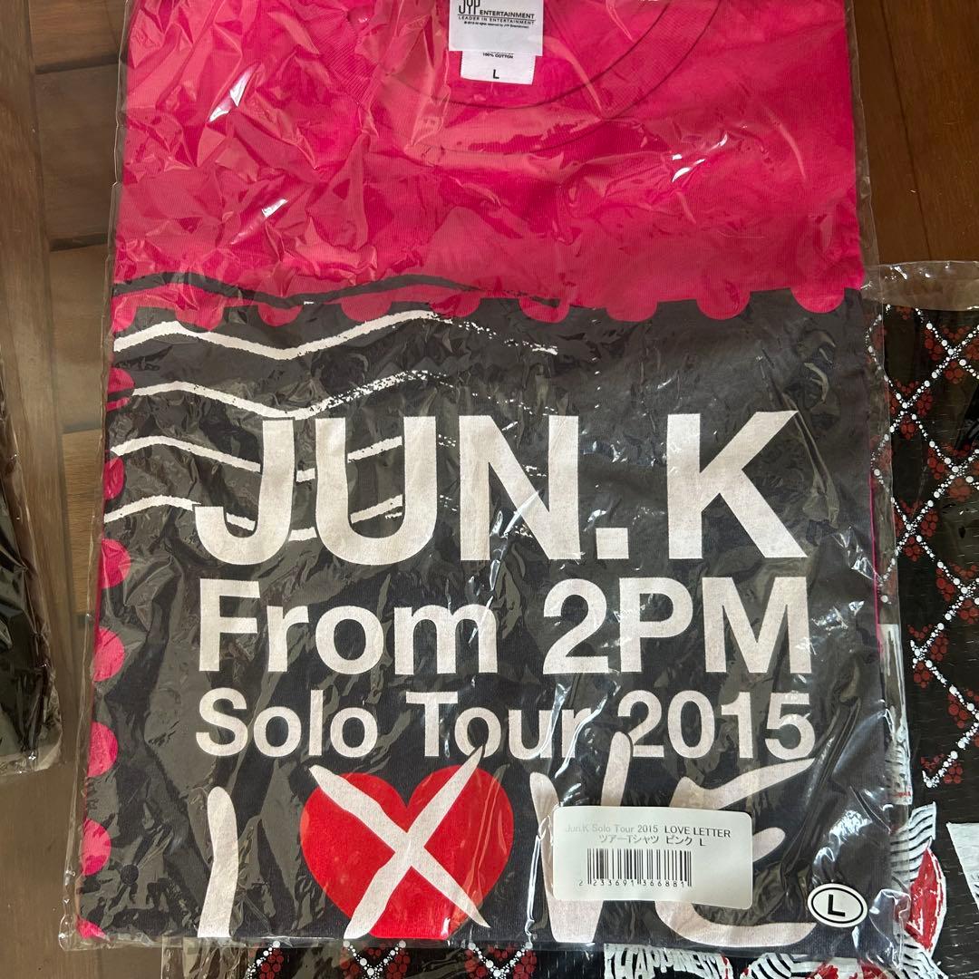 JUN.K 2PM ジュンケ Tシャツ4枚 パーカー1枚 セット売り