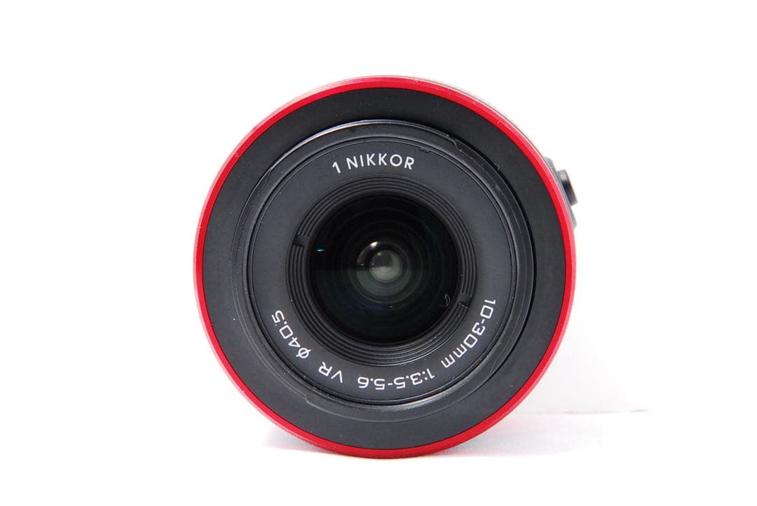 【低ショット1204回】Nikon 1 J1 レッド 元箱付き 初心者おすすめ