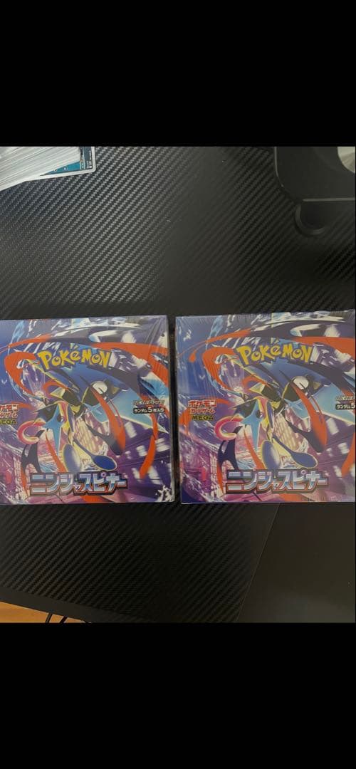 【シュリンク付き】ポケモンカードゲームMEGA拡張パックニンジャスピナーBOX