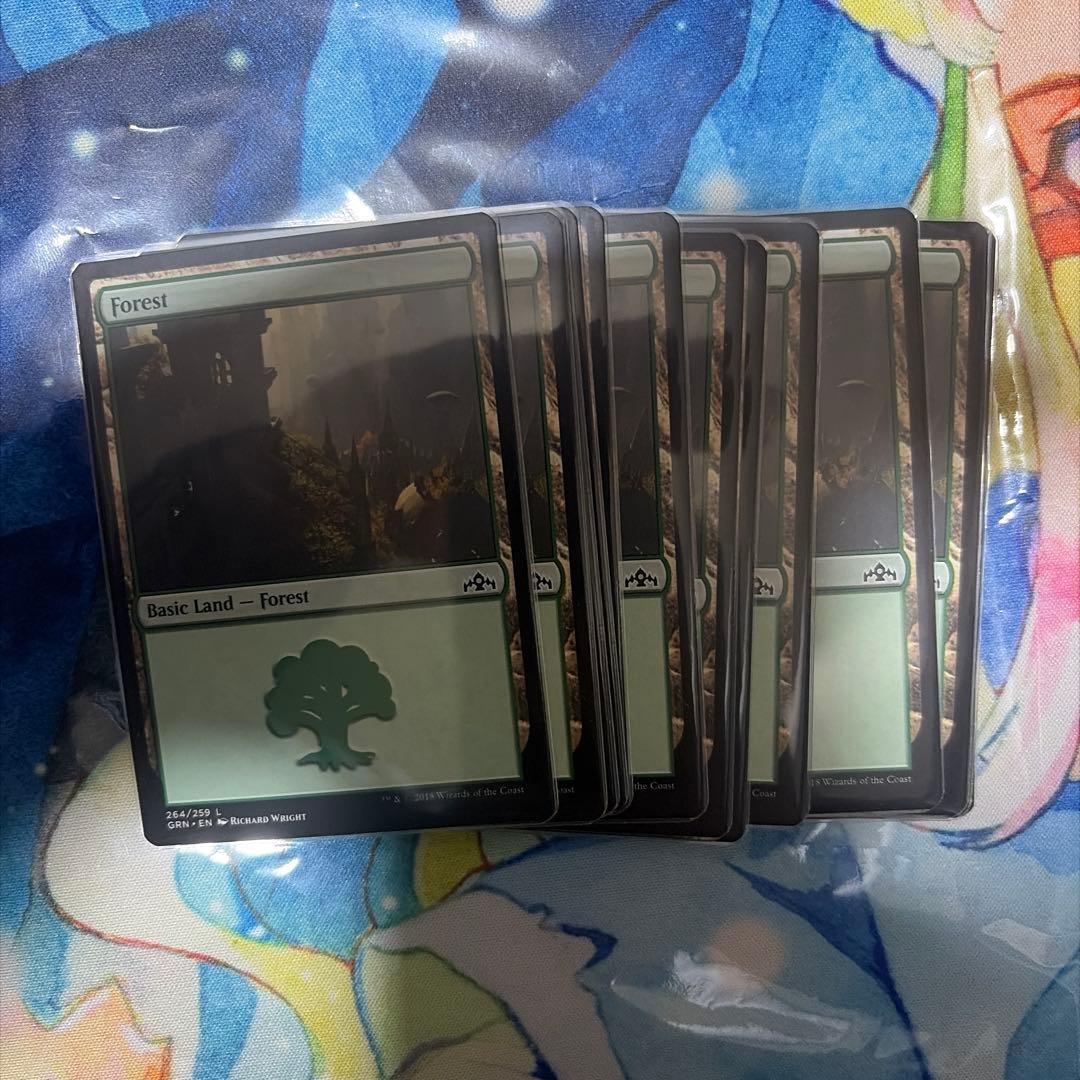 MTG モグラ４枚入り緑単上陸構築済みデッキ（60枚）