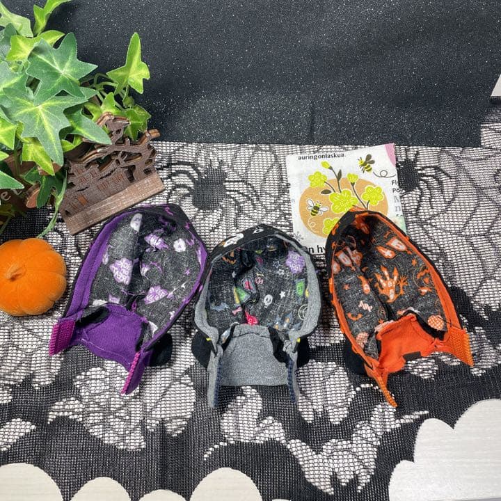 【オーダーページ/受付中】ハロウィンパーカー　ぬい服10cm